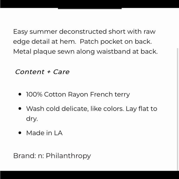 n:Phil Rum Deconstructed Shorts S - Picture 2 of 10